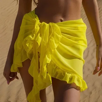 Vara Femei De Moda De Costume De Baie De Acoperire-Up Pe Plaja Wrap Fusta, Costume De Baie Bikini Acopere Pentru Femei 2021 New Sosire