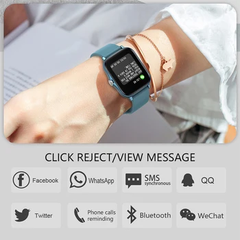 Y20 Ceas Inteligent Bărbați Femei Full Touch Ecran Smartwatch rezistent la apa IPX7 Tensiunii Arteriale Rata de Inima Fitness Tracker Sport Uita-te la NOI