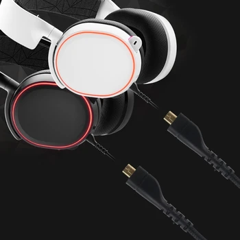 Înlocuirea Căști Cablu Audio Extensie Muzica Cablu pentru -SteelSeries Arctis 3 5 7 Pro Gaming Headset cu Fir