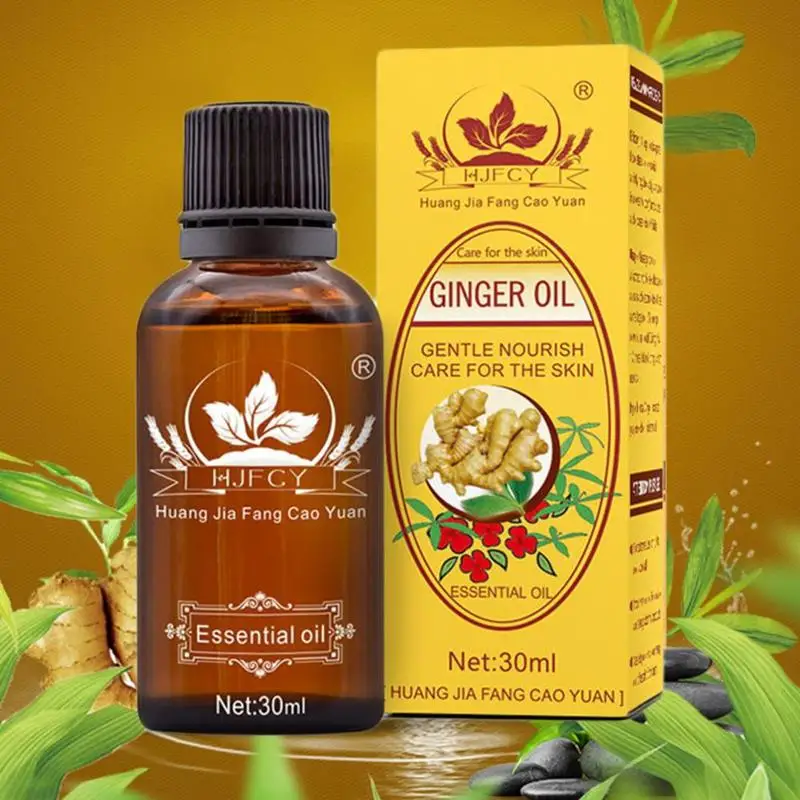 30ml Plant Therapy Lymphatic Drainage Ginger Oil Natural Anti Aging Essential Oil Body Massage